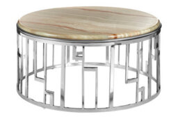 Orsina Relic Onyx Stone Coffee Table - thumbnail 1