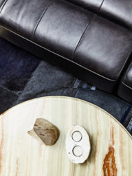 Orsina Relic Onyx Stone Coffee Table - thumbnail 3