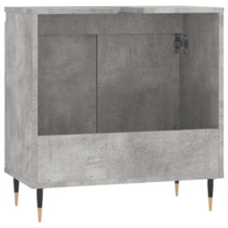 Berkfield Industrial Bathroom Cabinet Concrete Grey 58X33X60 Cm Engineered Wood - thumbnail 7