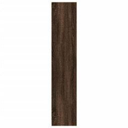 Walplus Bookcase Brown Oak 57X28.5X107.5 Cm Engineered Wood - thumbnail 5
