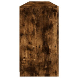 Berkfield Sideboard With Led Lights Smoked Oak 164X37X67 Cm - thumbnail 8