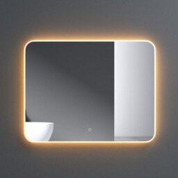 Durovin Bathrooms Wall Mounted Illuminated Led Bathroom Mirror Touch Sensitive Switch And Anti Fog 900 X 700mm - thumbnail 1