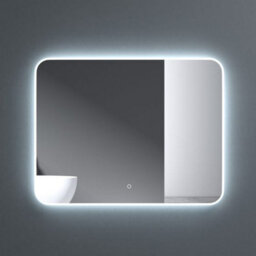 Durovin Bathrooms Wall Mounted Illuminated Led Bathroom Mirror Touch Sensitive Switch And Anti Fog 900 X 700mm - thumbnail 2