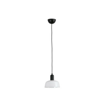 Luminosa Lighting Luminosa Tatawin Small White Dome Pendant Lamp - image 1