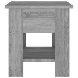 Berkfield Modern Coffee Table Grey Sonoma 40X40X42 Cm Engineered Wood - thumbnail 5