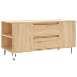 Berkfield Coffee Table Sonoma Oak 102X44.5X50 Cm Engineered Wood - thumbnail 2