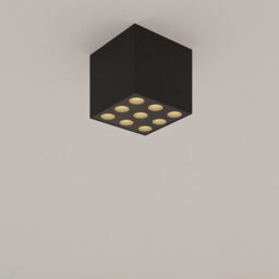 Luminosa Lighting Luminosa Ozzy Minimalistic Surface Mounted Downlight Black - thumbnail 6