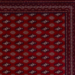 Red Traditional Bordered Stain-Resistant Rug For Bedroom, & Dining Room, Easy To Clean Bordered Area Rug-120Cm X 170Cm - thumbnail 3