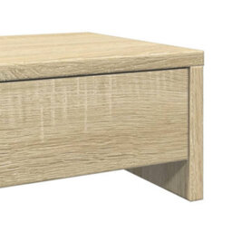 Walplus Monitor Stand With Drawers Sonoma Oak 50X27X15 Cm Engineered Wood - thumbnail 8