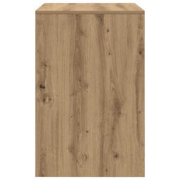 Berkfield Writing Desk Artisan Oak Engineered Wood 70 X 50 X 76 Cm Simple - thumbnail 5