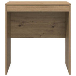 Berkfield Writing Desk Artisan Oak Engineered Wood 70 X 50 X 76 Cm Simple - thumbnail 4