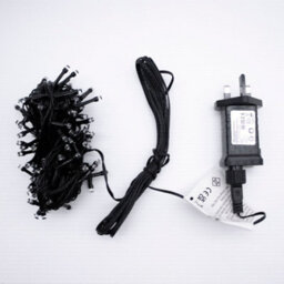 Ultra-Bright 100 Led Chaser Fairy Lights Green Wire - Multicolour - thumbnail 2