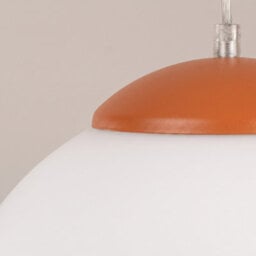 Sollux Lighting Ugo Steel/glass Red Ochre 1 Lights Minimalist Pendant Lamps - thumbnail 6