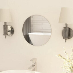 Vidaxl Frameless Mirror Round 30 Cm Glass - thumbnail 1