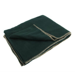 Result Plain Warm Outdoor Fleece Blanket (330Gsm) (Pack Of 2) Forest Green (One Size) - thumbnail 1