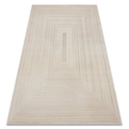 RugsX Carpet Balance 8788 Taupe - Geometric, Structural, Glamour 240X330 Cm - thumbnail 4