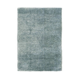 Melrose Laguna Super Soft Shaggy Duckegg Area Rug 200/290Cm - thumbnail 2