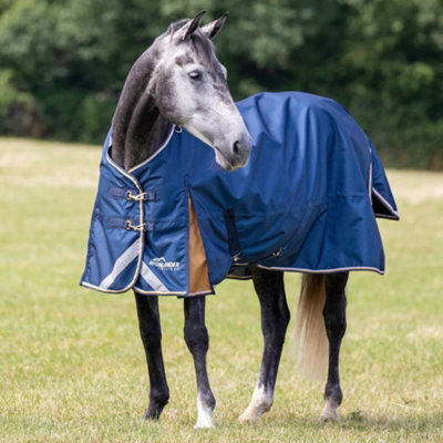 Highlander Plus Lite Horse Turnout Rug Navy (6) - image 1