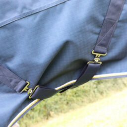 Highlander Plus Lite Horse Turnout Rug Navy (6) - thumbnail 4