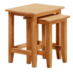 Hallowood Furniture Aston Nest Of 2 Tables - thumbnail 8