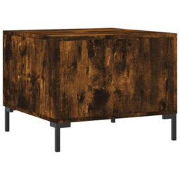 Berkfield Durable Coffee Tables 2 Pcs Smoked Oak 50X50X40 Cm Engineered Wood - thumbnail 9