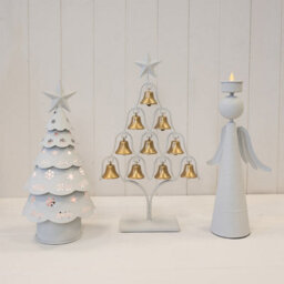 Satchville Off White Angel Tealight Holder - thumbnail 3
