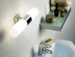 Nordlux Tang Glass Wall Light Dual Mount Silver,mains - thumbnail 3
