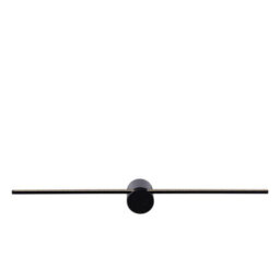 Lucide Mizar Modern Wall Light Bathroom - Led - 1X6W 2700K - Ip44 - Black - thumbnail 6