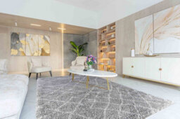 Moroccan Berber Shaggy Rugs Living Room Abstract Grey 120X170 Cm - thumbnail 1