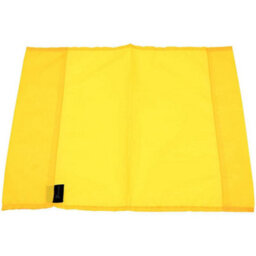 Precision Single All Weather Football Corner Flag - Yellow - Outdoor Polyester