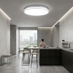 Round Modern Led Ceiling Light Chandelier Dimmable Lamp For Bedroom Living Room Kitchen - thumbnail 5