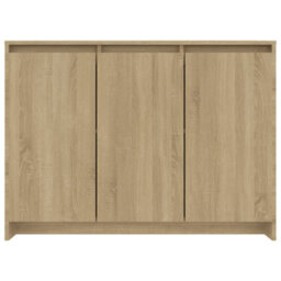 Vidaxl Sideboard Sonoma Oak 102X33X75 Cm Engineered Wood - thumbnail 6