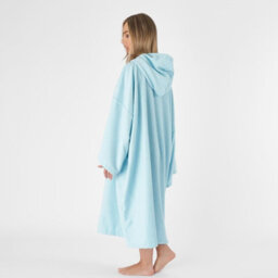 OHS Adult Poncho Oversized Hooded Towel Bath Robe - thumbnail 3