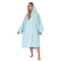 OHS Adult Poncho Oversized Hooded Towel Bath Robe - thumbnail 1