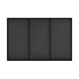 Furniturebox Emma Medium 120X80Cm Black Framed Rectangular Vertical Living Room Hallway Wall Mirror - thumbnail 7