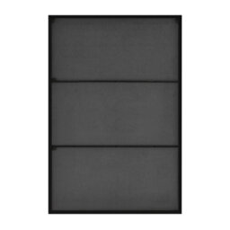 Furniturebox Emma Medium 120X80Cm Black Framed Rectangular Vertical Living Room Hallway Wall Mirror - thumbnail 6