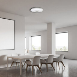 Milagro Vela White Led Ceiling Lamp 24W(120W) 42Cm  Dimmable And Colour Temperature Adjustable Via Included Remote Control - thumbnail 1
