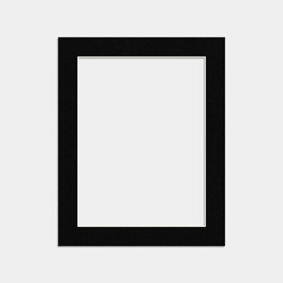 Ak Frames 20X16 Black Picture Mounts To Fit 16X12 Aperture Size - Mount Board Only (No Frame Included) - image 1