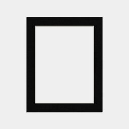 Ak Frames 20X16 Black Picture Mounts To Fit 16X12 Aperture Size - Mount Board Only (No Frame Included) - thumbnail 1