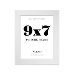 "9X9"" Turquoise Picture Frame - 9X9"" Square Frame With 7X7"" Mount For 9X9""/7X7"" Pictures Moderrn Style Thin Edge, 1 Pack"