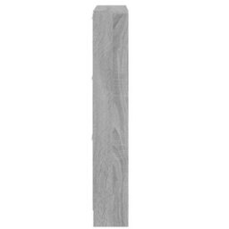 Vidaxl Shoe Cabinet Grey Sonoma 59X17X108 Cm Engineered Wood - thumbnail 7