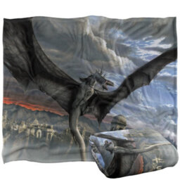 Lord Of The Rings Dragon Blanket Multicoloured (36In X 58In) - thumbnail 2