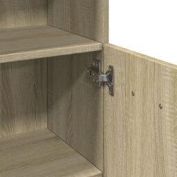 Walplus Bathroom Cabinet Sonoma Oak 30.5X30X179 Cm Engineered Wood - thumbnail 8