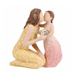 More Than Words Love You Forever Figurine (Mother & Daughter)  Exclusive - thumbnail 1