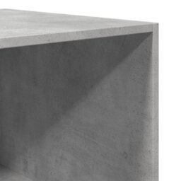 Berkfield Wardrobe Concrete Grey 80X50X200 Cm Engineered Wood - thumbnail 7
