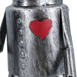 AB Tools Tin Man Garden Ornament 41Cm Lawn Art Sculpture Statue Yard Home Decor - thumbnail 6