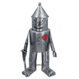 AB Tools Tin Man Garden Ornament 41Cm Lawn Art Sculpture Statue Yard Home Decor - thumbnail 2