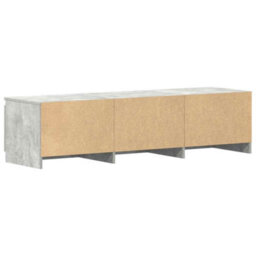 Vidaxl Tv Cabinet Concrete Grey 140X40X35.5 Cm Engineered Wood Tv Cabinets - thumbnail 8