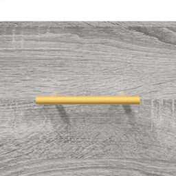 Berkfield Sturdy Tv Cabinet Grey Sonoma 150X36X30 Cm Engineered Wood - thumbnail 9