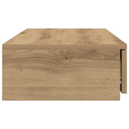 Berkfield Bed Drawers In Artisan Oak - 75X36.5X16.5 Cm - Made From Engineered Wood - thumbnail 7